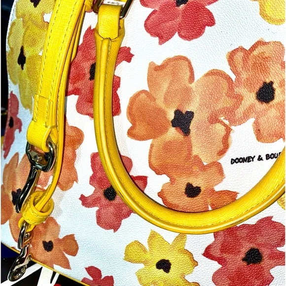 🎈SOLD🎈Dooney & Bourke Satchel Shoulder Bag Crossbody or Purse - Picture 6 of 14